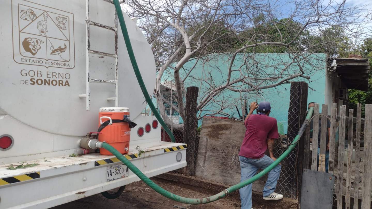 Apoya CEA Empalme a la población por suspensión del servicio derivado de daños por tormenta